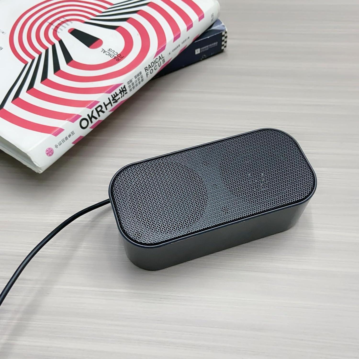 Altavoz USB Multimedia Shuley Portátil 12.2 cm Negro