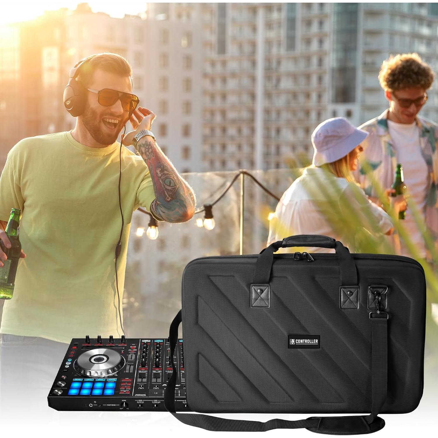 Funda Dura para Controlador DJ Pioneer DDJ-FLX6/SX2/SX3 - Negro