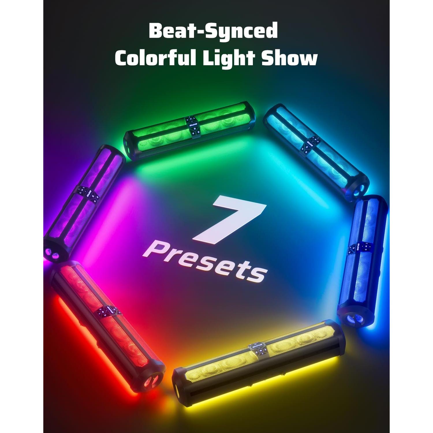 Barra de Sonido UTV Ehaho MT4321 500W Bluetooth IP66