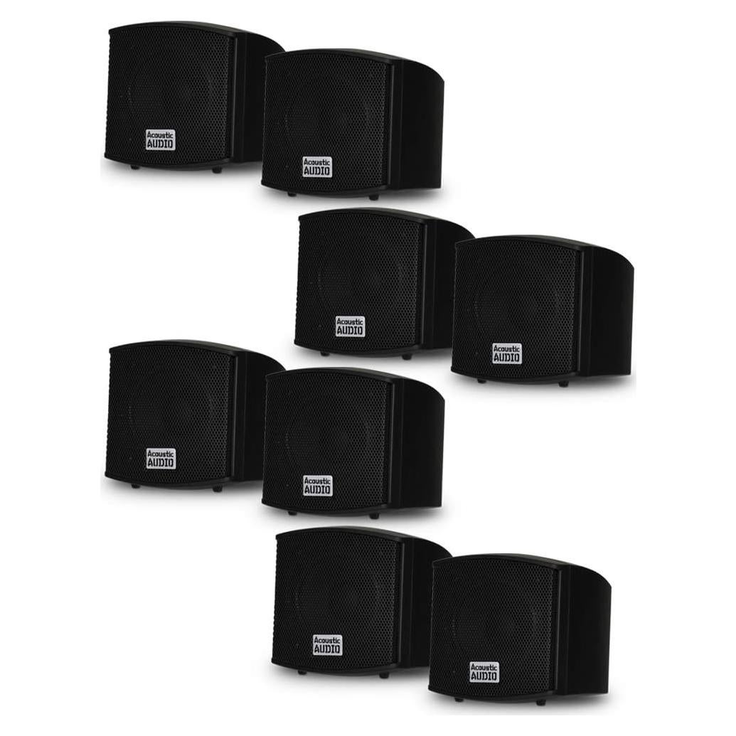 Altavoces Indoor Montables Acoustic Audio AA321B 1600W Paquete 4