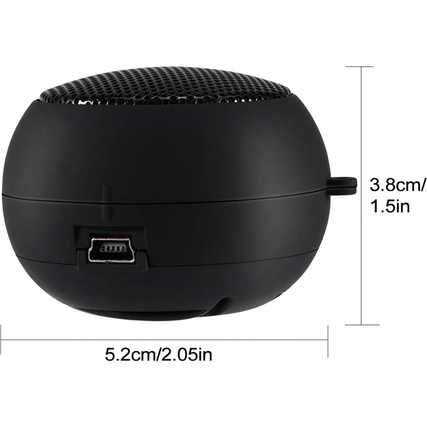 Mini Altavoz Portátil Zerone-MS1 con Conexión Aux 3.5mm