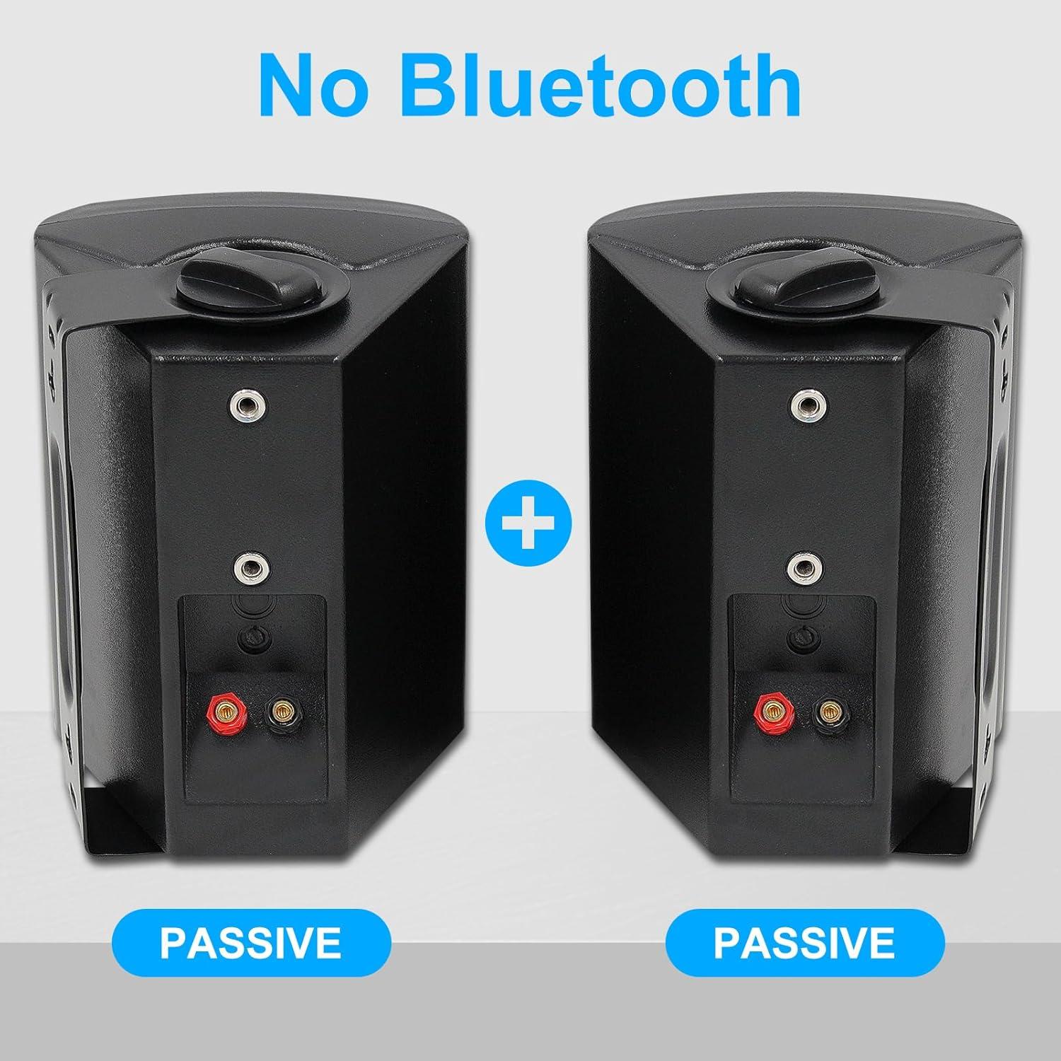 Altavoces Pasivos para Exterior Herdio HOS-401B 4" 200W Negro