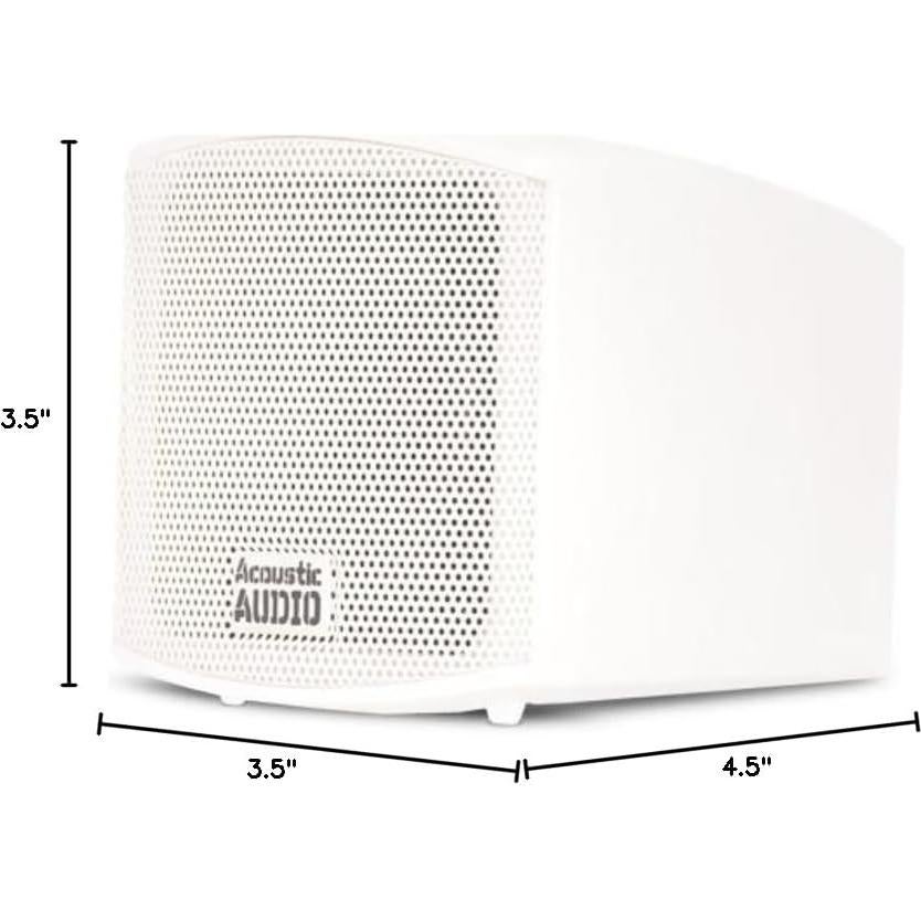 Altavoces de Interior Acoustic Audio AA321W Blancos 6 Unidades