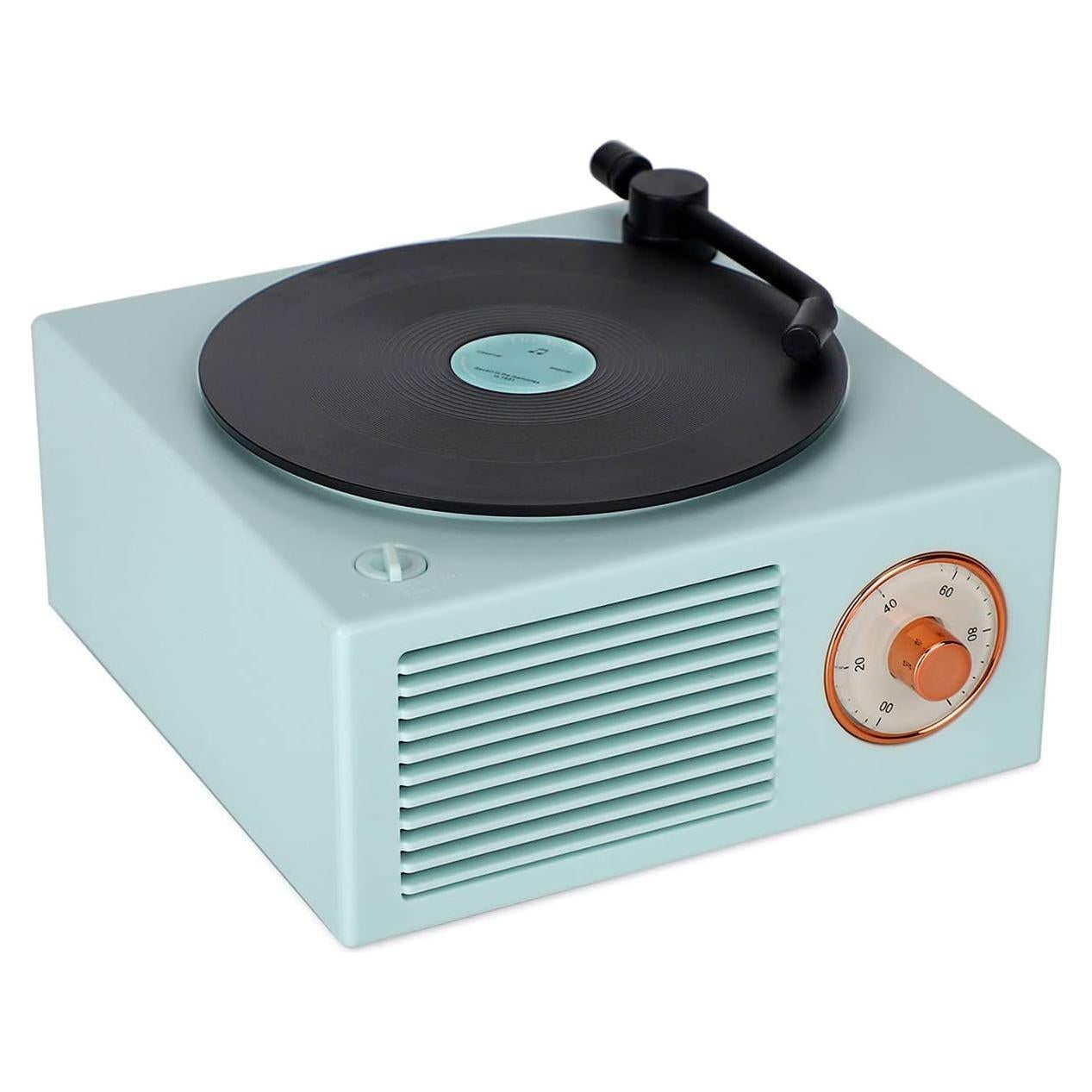 Altavoz Bluetooth Vintage Benzama SK-X10 Azul 5W 1000mAh