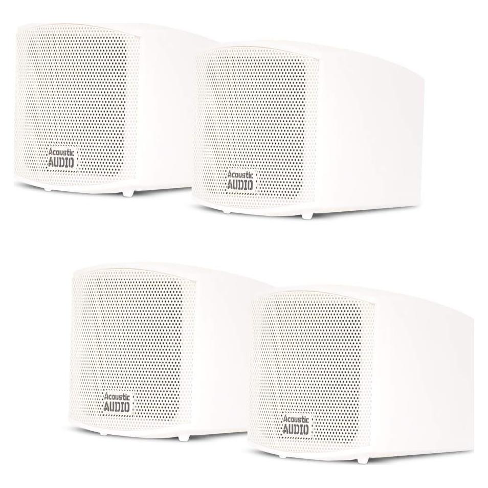 Altavoces Indoor Montables Acoustic Audio AA321W 800W Paquete 4