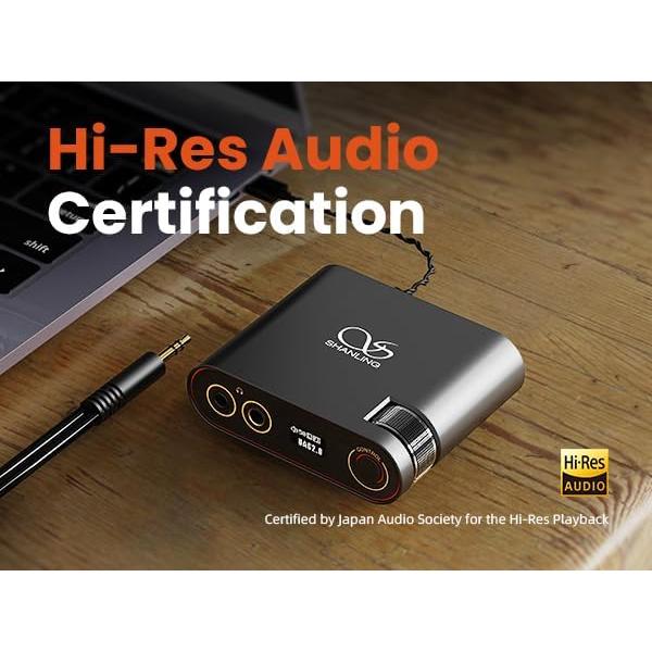 DAC/AMP USB Portátil SHANLING H0, 768kHz/32bit, 690mW