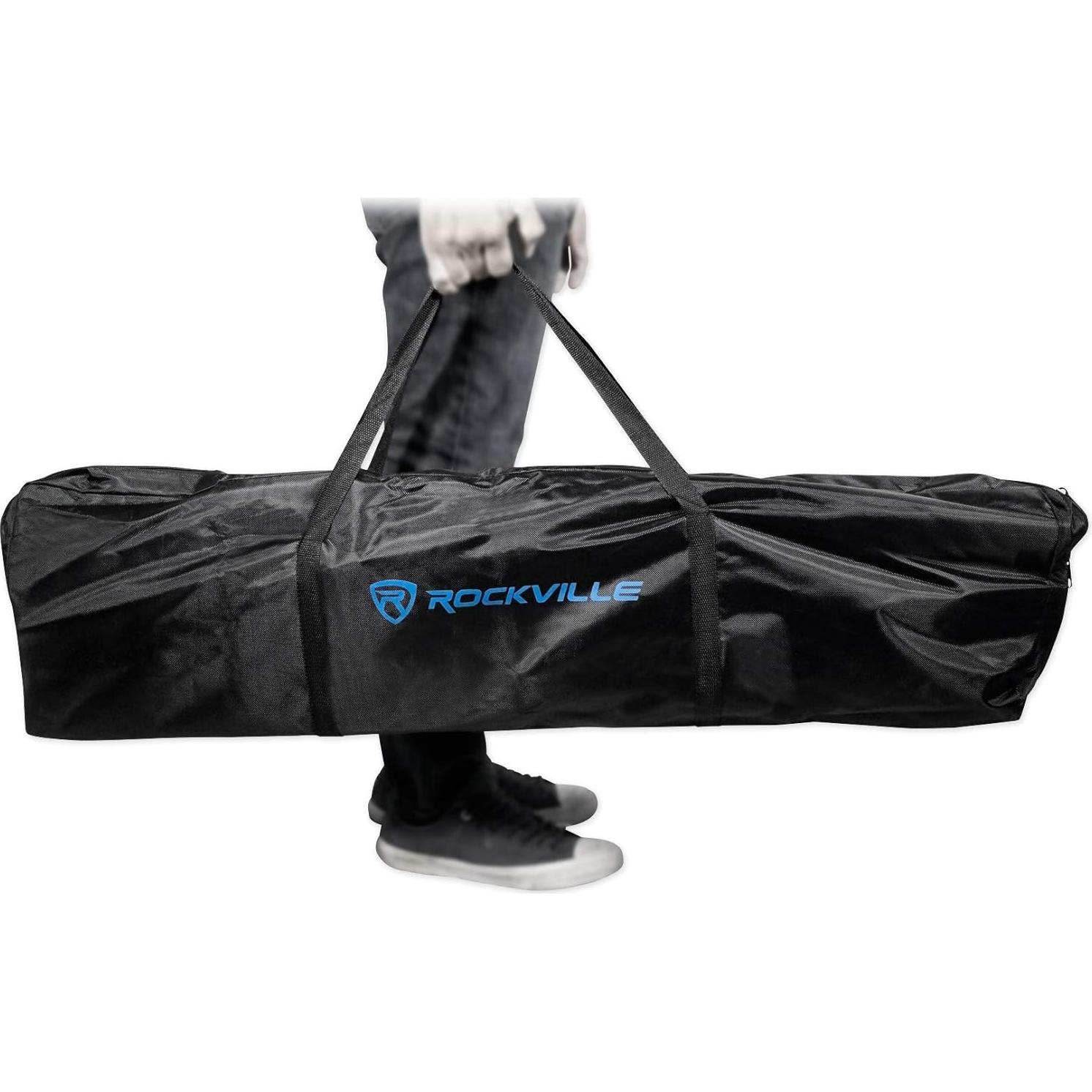 Soporte de Luz Totem Pole Rockville RTP32B Ajustable 99-174.5 cm