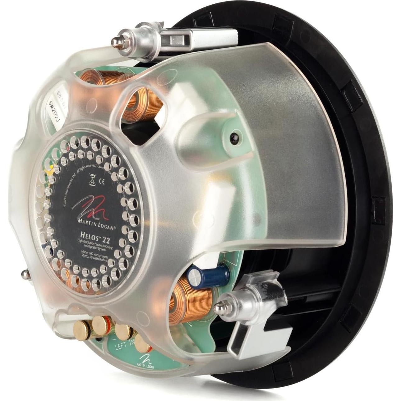 Altavoz Estéreo Empotrado MartinLogan Helos 22 Blanco 6.5"