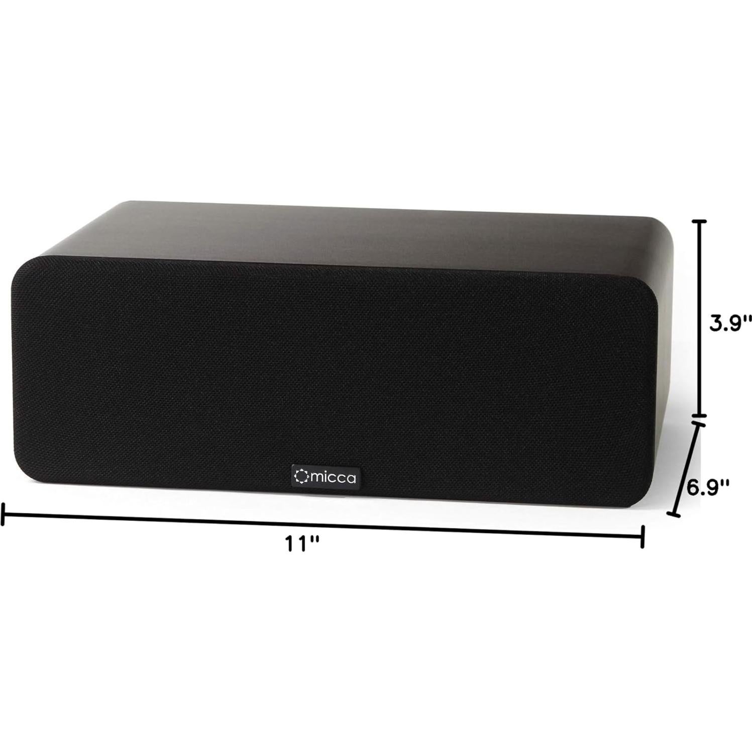 Altavoz Canal Central Micca OoO 3" Woofers 9.91 cm Alto