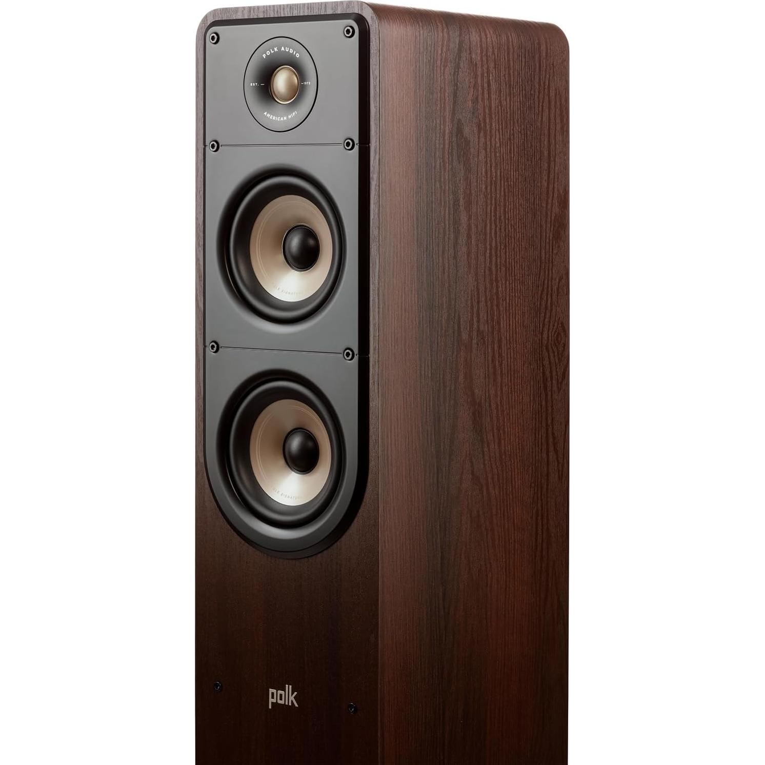 Altavoz de Torre Polk ES50 - 5.25" Woofers, 1" Tweeter, Nogal