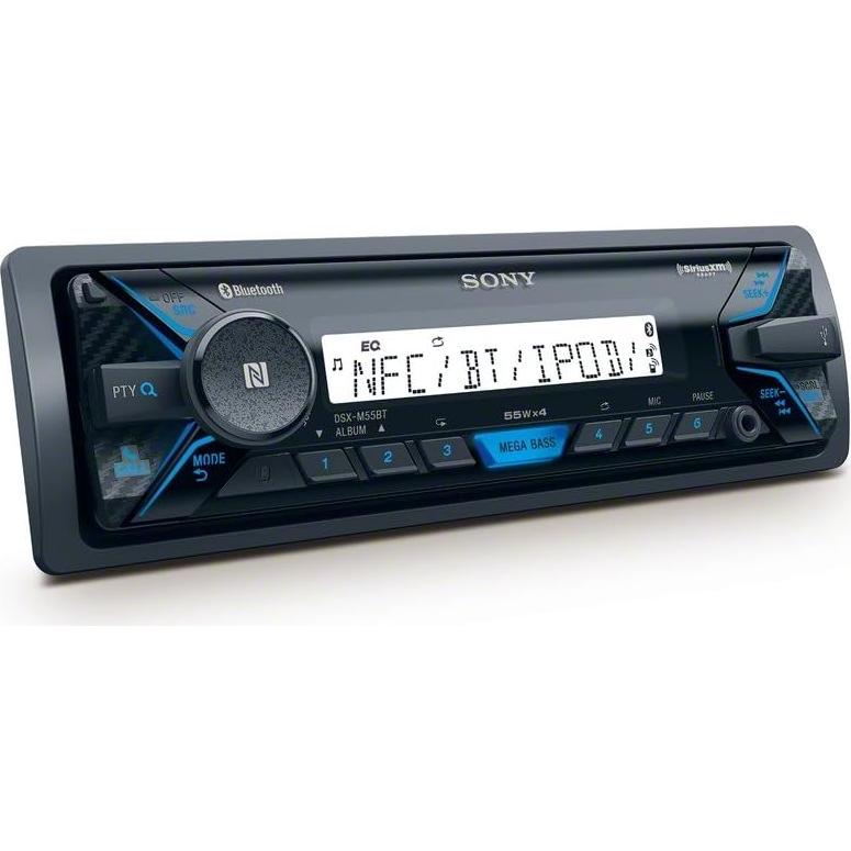 Receptor Estéreo Marino Sony DSXM55BT Bluetooth USB AUX