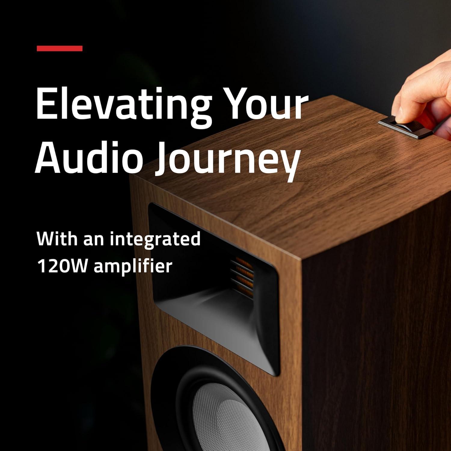 Altavoces de Estantería Fluance Ri71 120W Bluetooth HDMI Roble