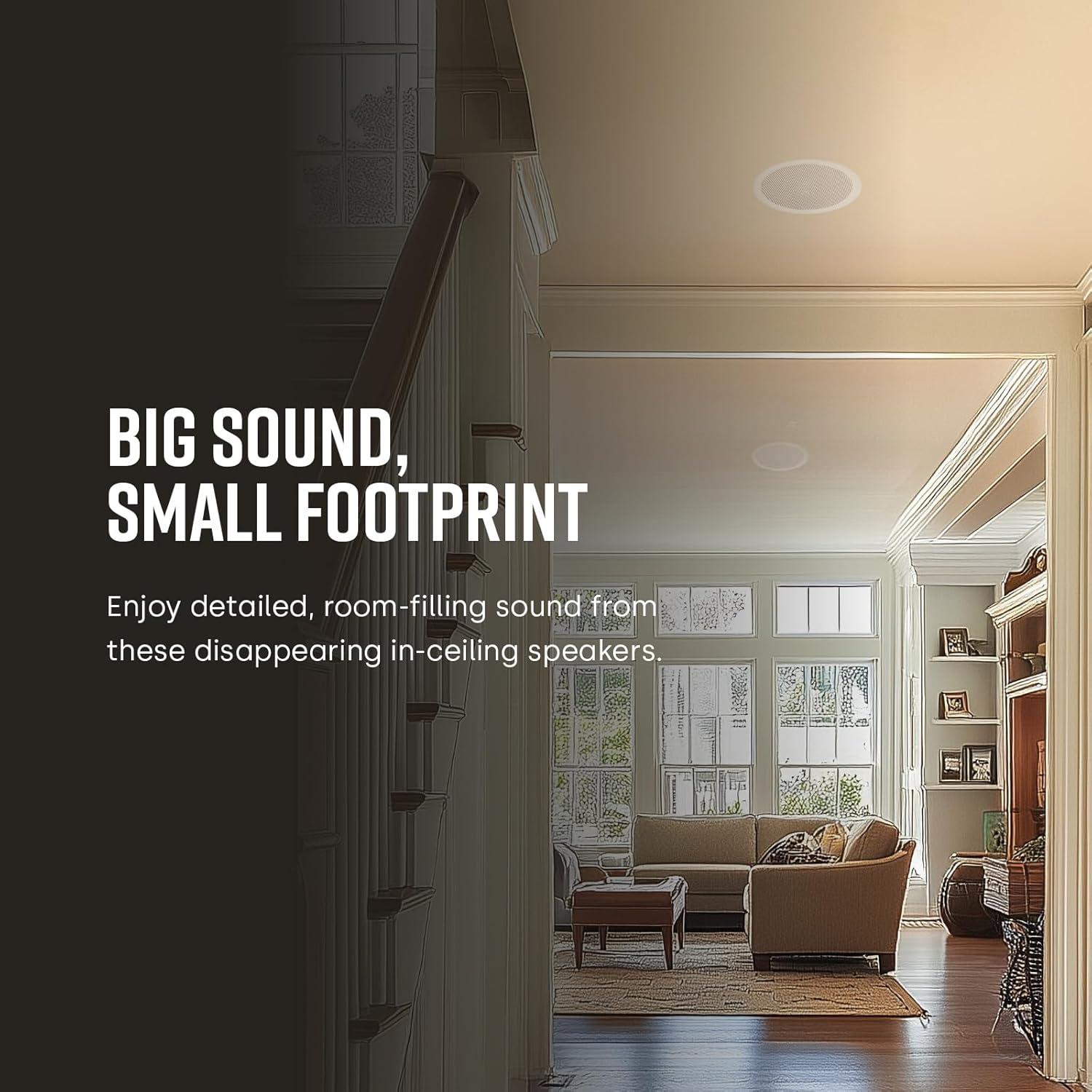 Altavoz empotrado Polk Audio RC6s 6.5" estéreos para techo