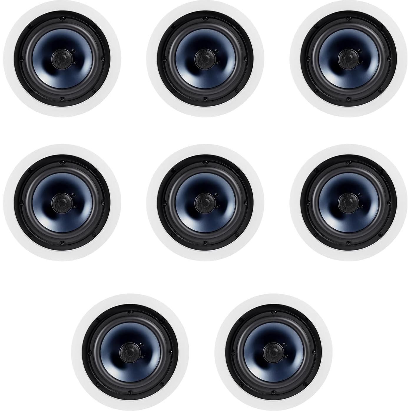 Paquete de 8 Altavoces de Techo Polk Audio RC80i - Blanco
