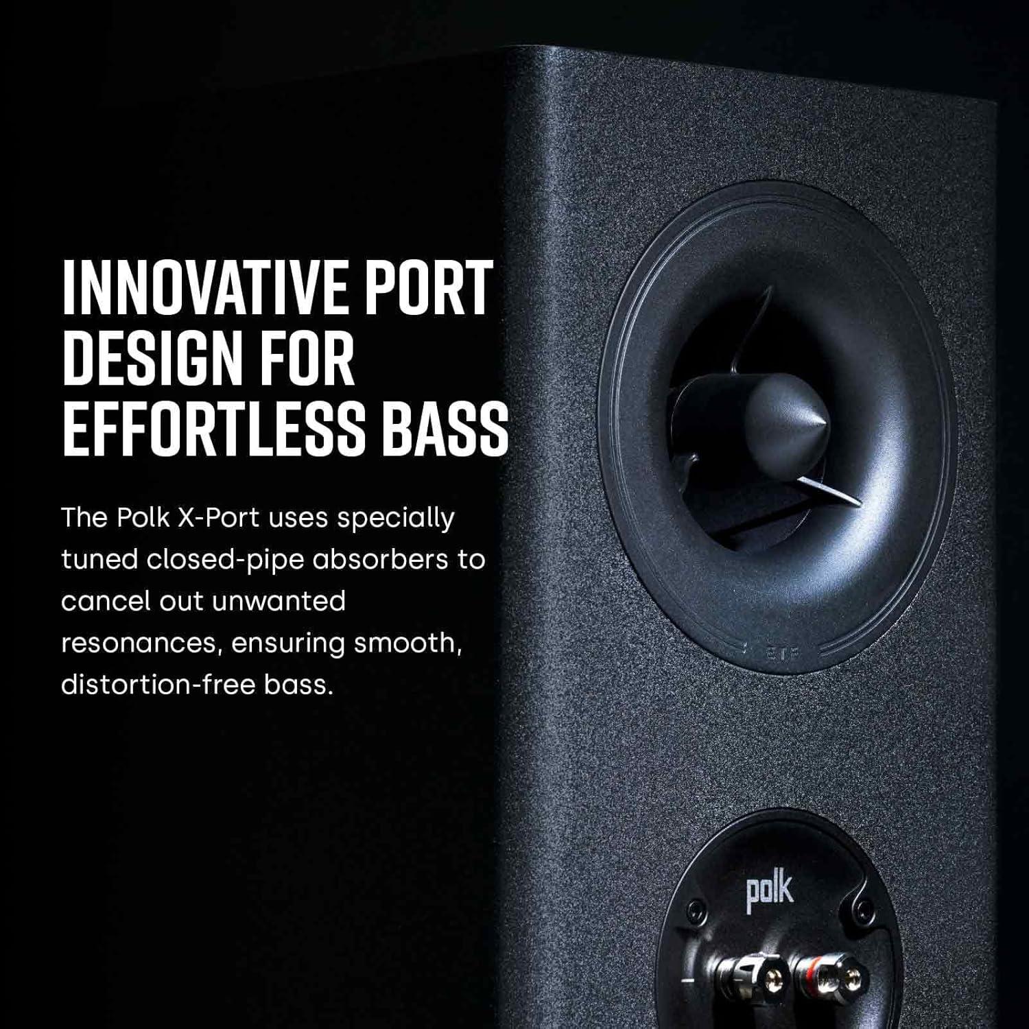 Altavoz de estantería Polk Audio Reserve R200 6.5" Negro