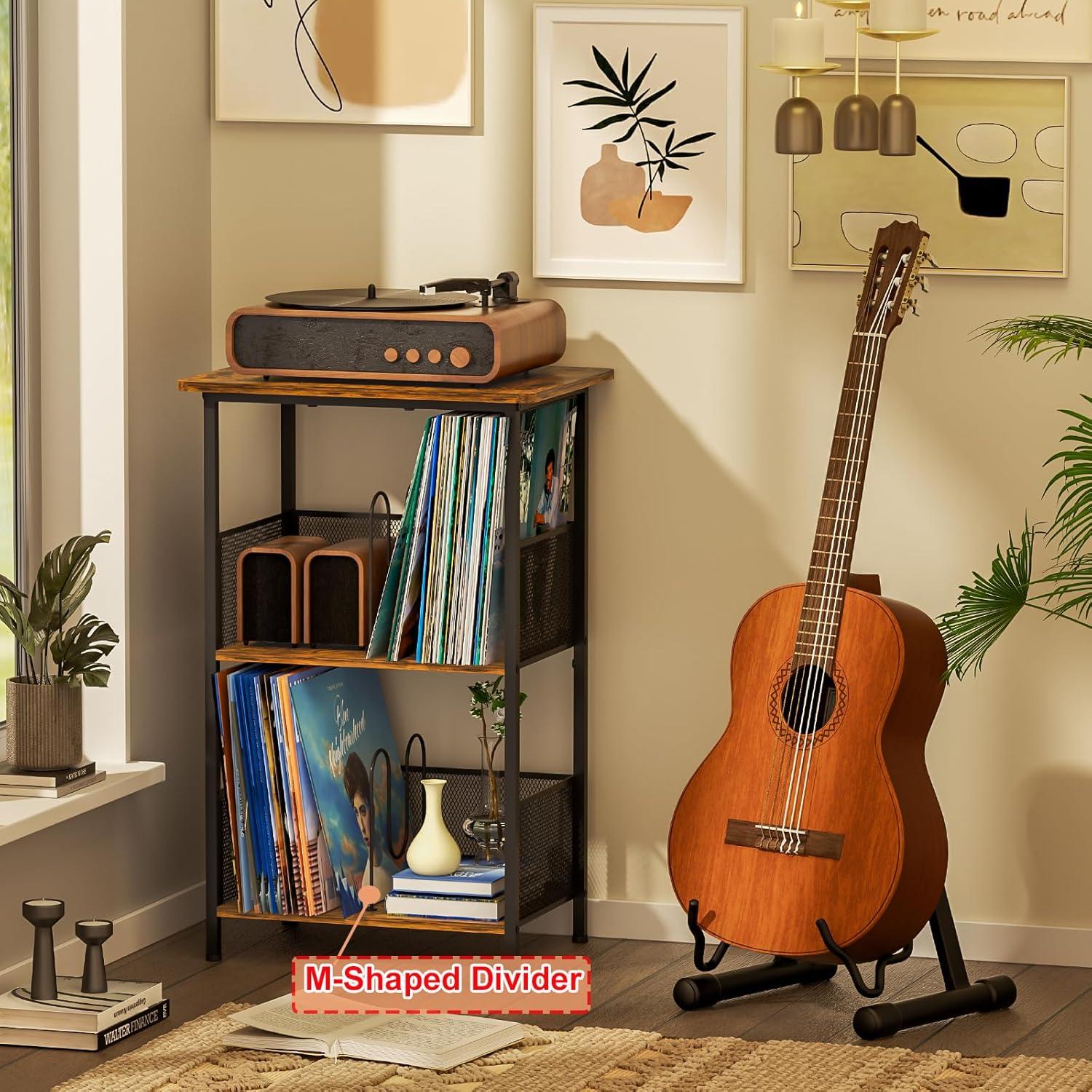 Soporte para Discos de Vinilo Honkazita con Escritorio 200 Álbumes