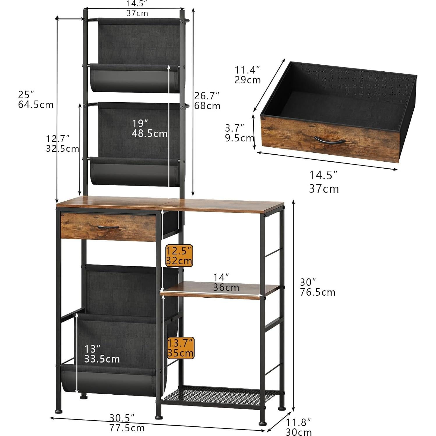 Soporte para Tocadiscos Welfuturer con Almacenamiento para 300 Vinilos