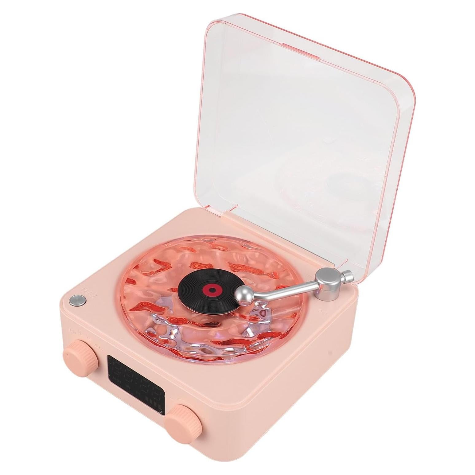 Altavoz Bluetooth 3 en 1 Asixxsix con Luz Nocturna Rosa