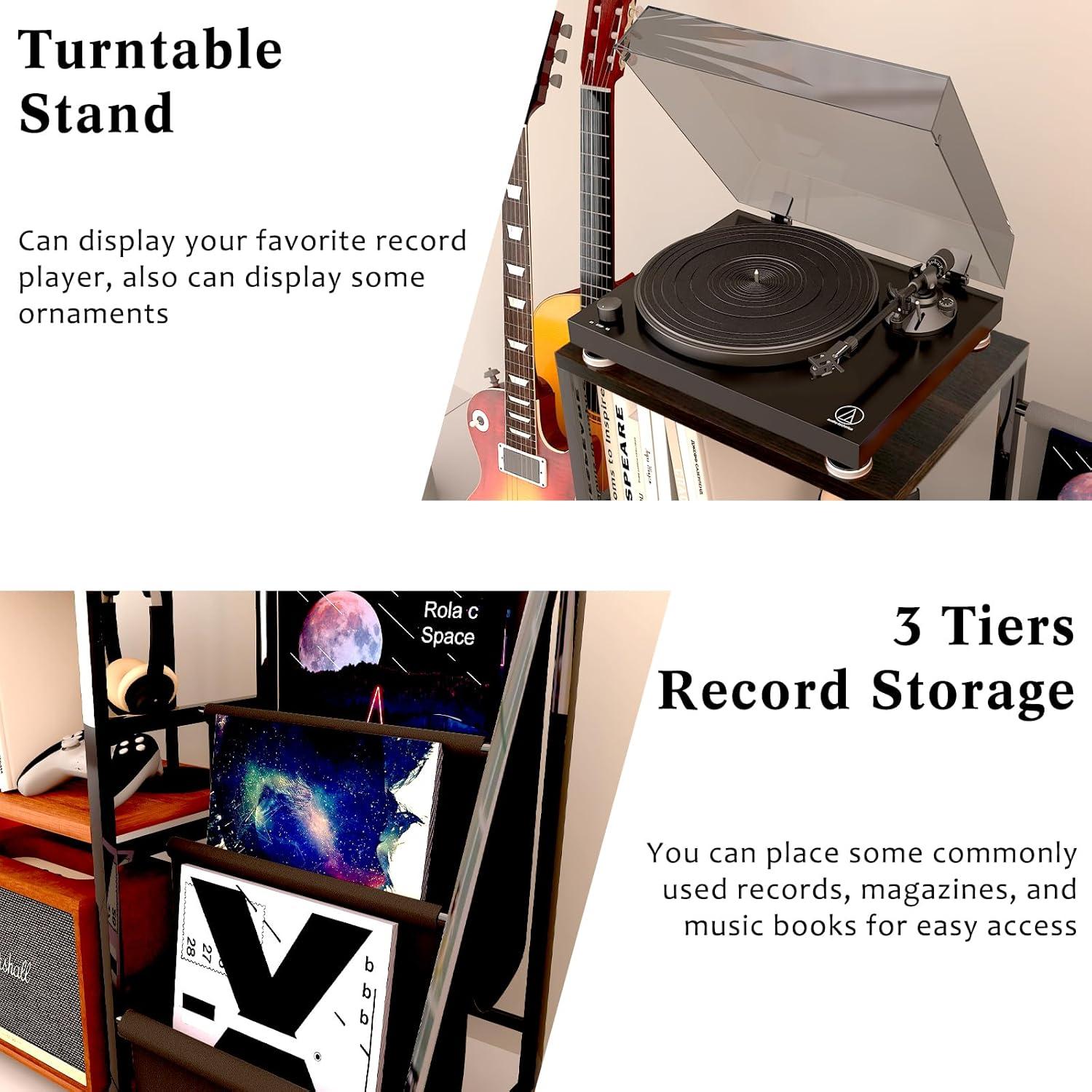 Soporte para Guitarras y Tocadiscos EASTROCK - 3 Niveles