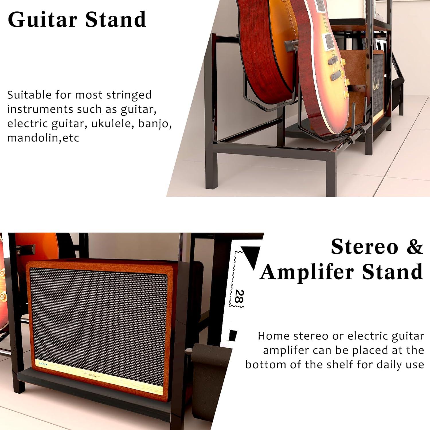 Soporte para Guitarras y Tocadiscos EASTROCK - 3 Niveles