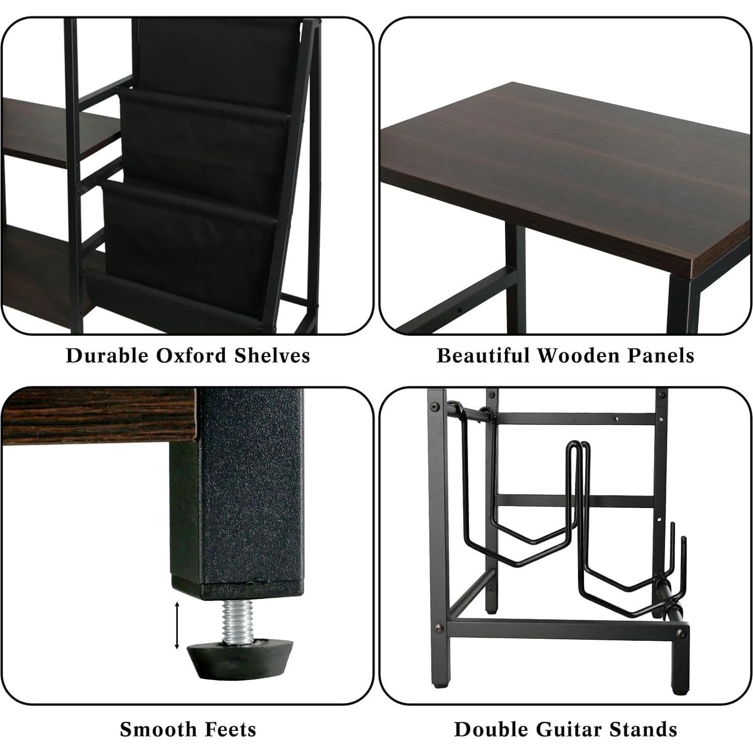 Soporte para Guitarras y Tocadiscos EASTROCK - 3 Niveles