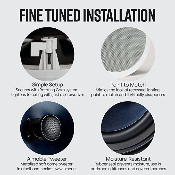 Altavoces de Techo Polk Audio RC60i - Paquete de 4 Blancos