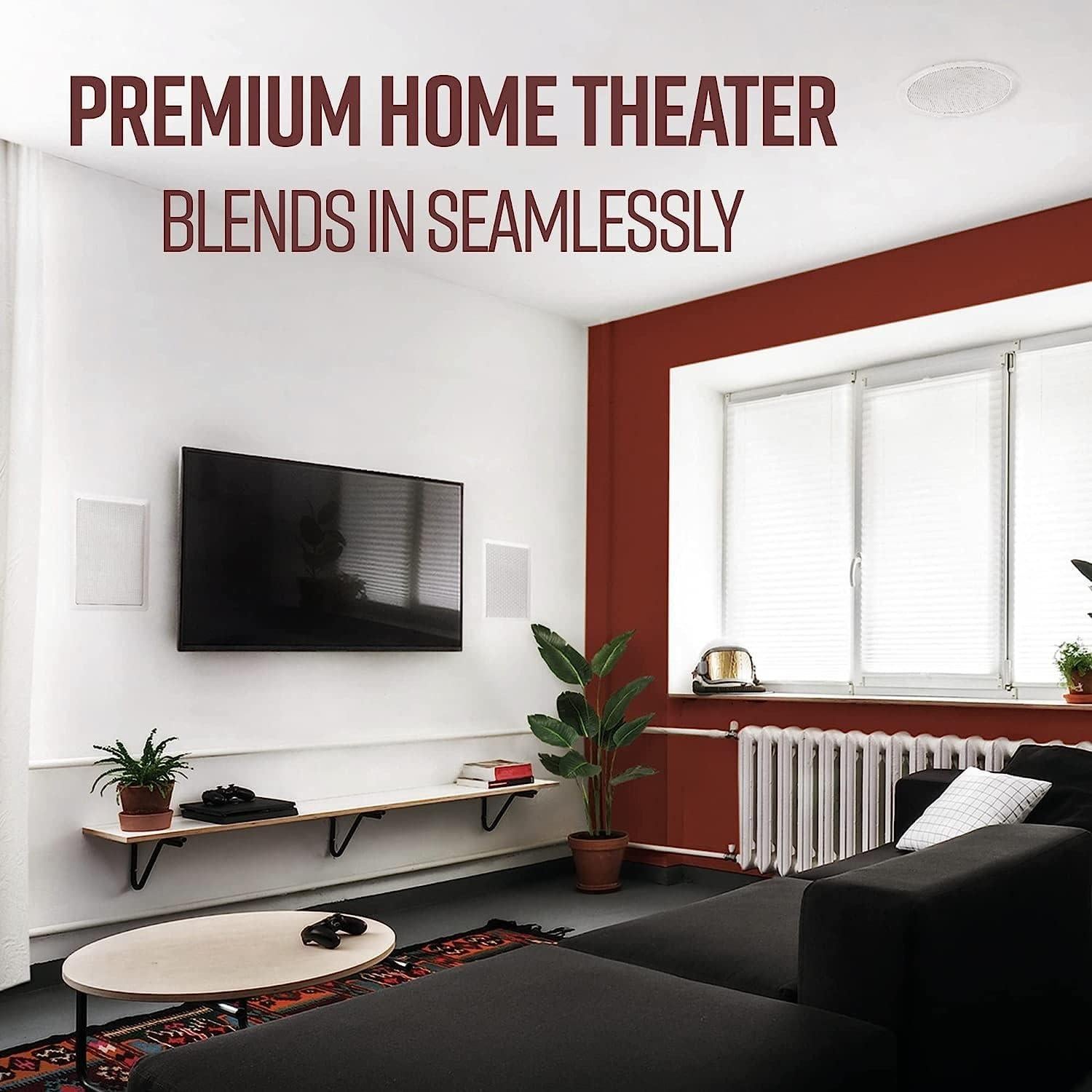 Altavoces Empotrados Polk Audio RC85i 8" (4 Unidades) Blanco