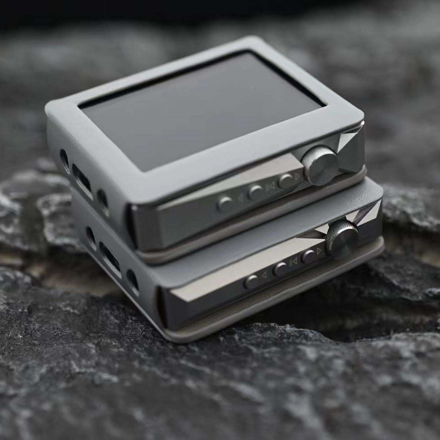 Funda de Cuero Hidizs para Reproductor AP80 PRO-X y PRO - Gris