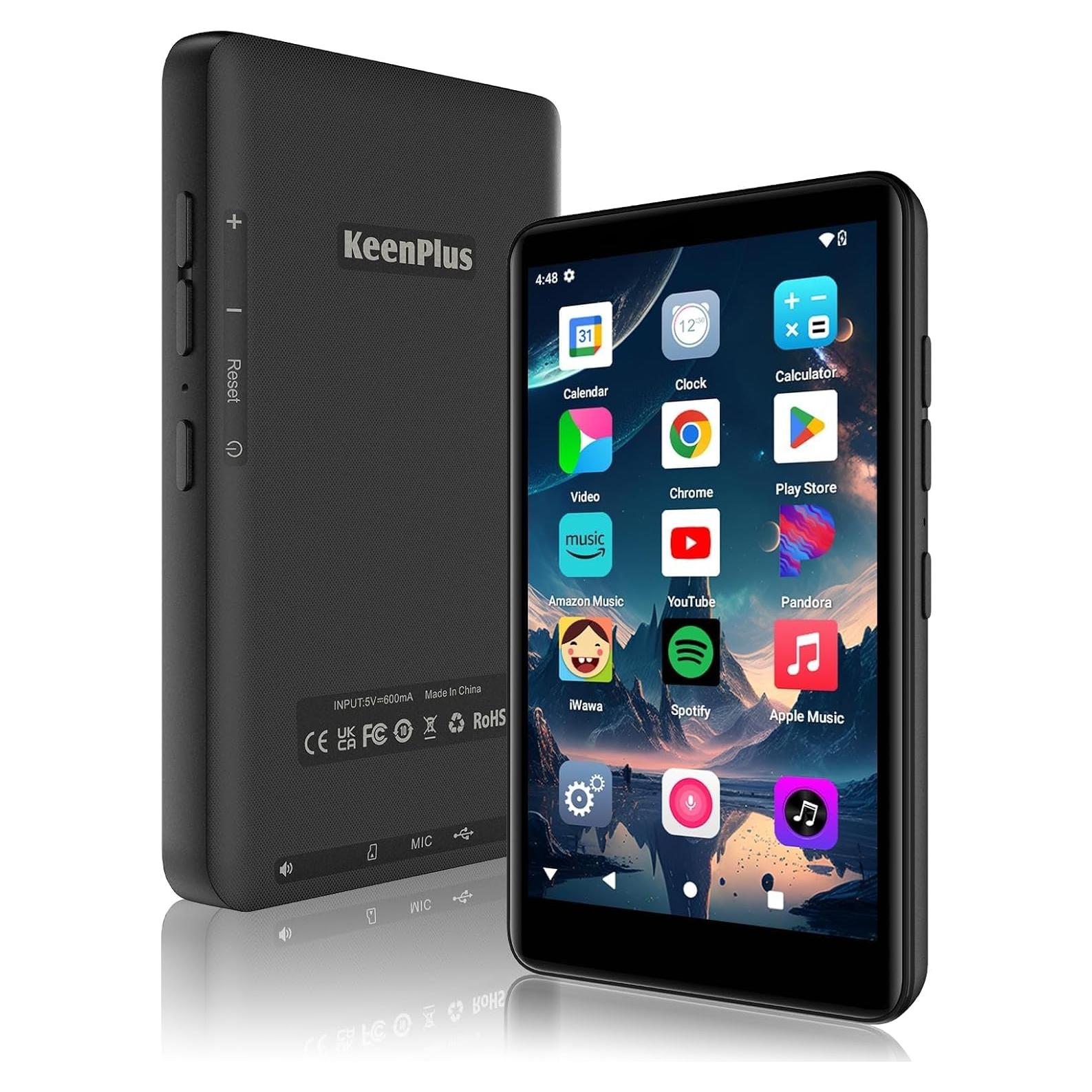 Reproductor MP3 Bluetooth KeenPlus 144GB Android 13 4"