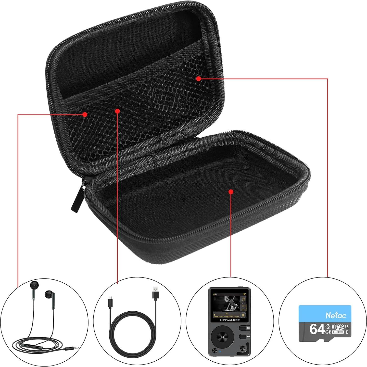 Reproductor MP3 HiFi HIFI WALKER H2 con Bluetooth y estuche