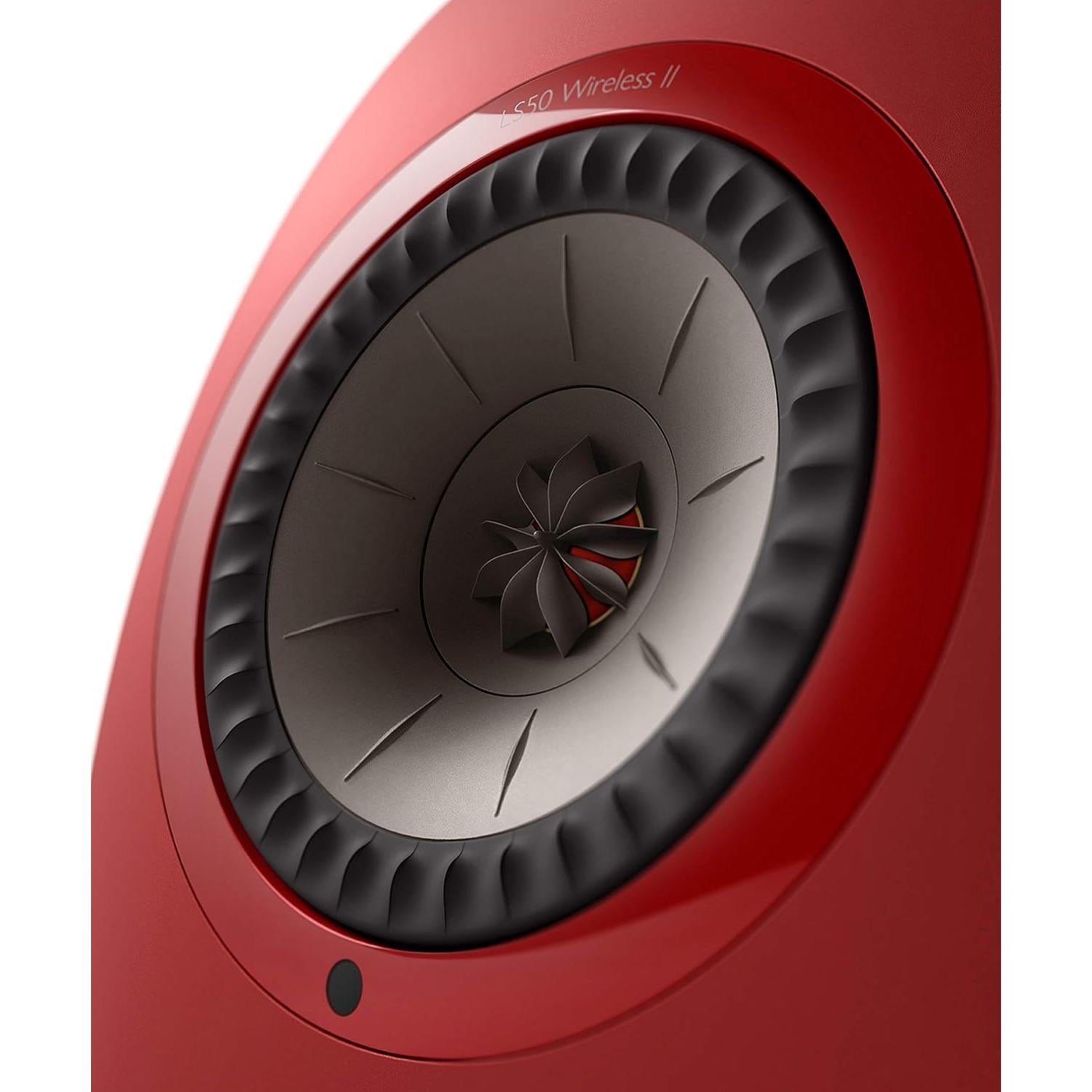 Altavoces de estantería KEF LS50 Wireless II - Rojo Carmesí
