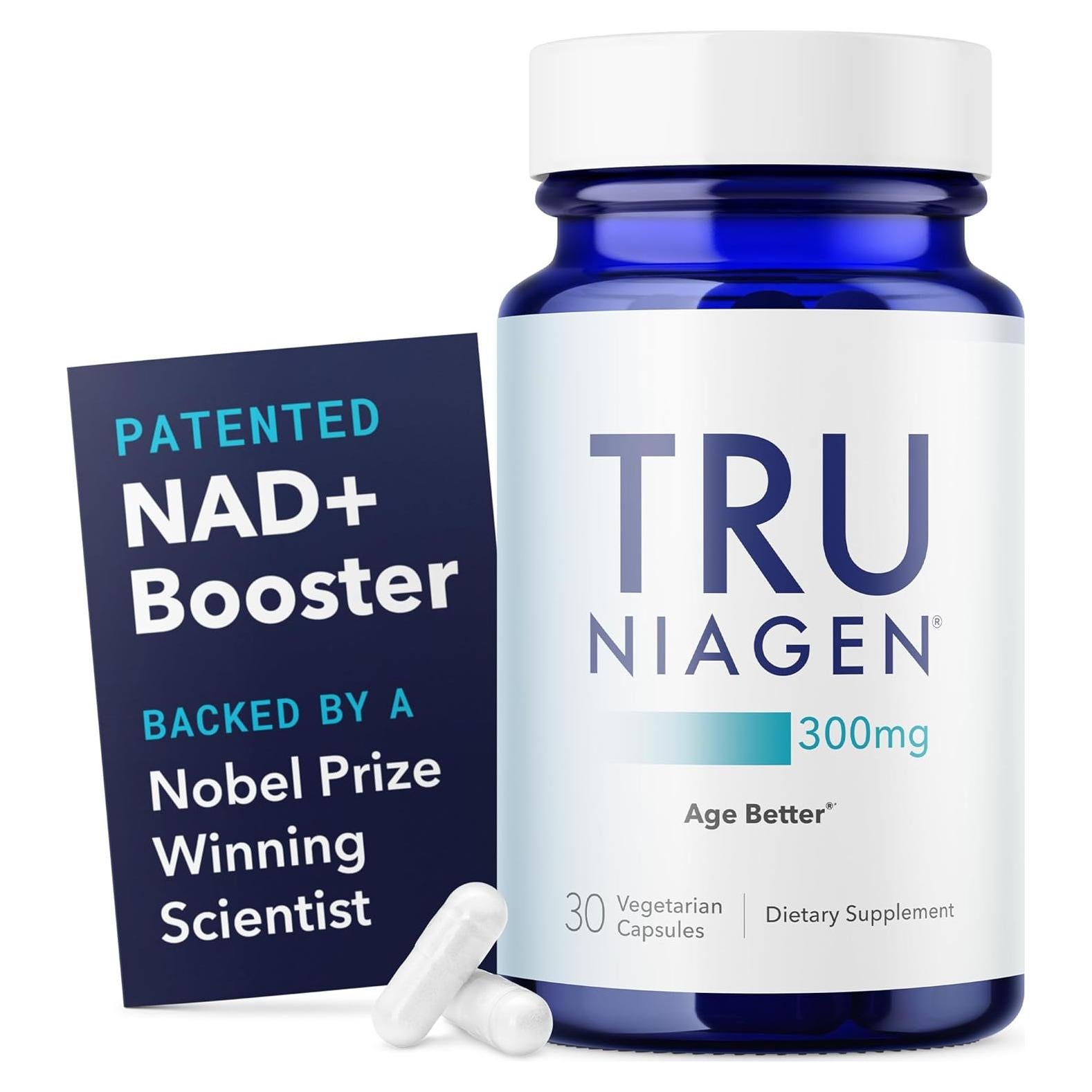 Suplemento Antienvejecimiento Tru Niagen 300mg - 30 Porciones