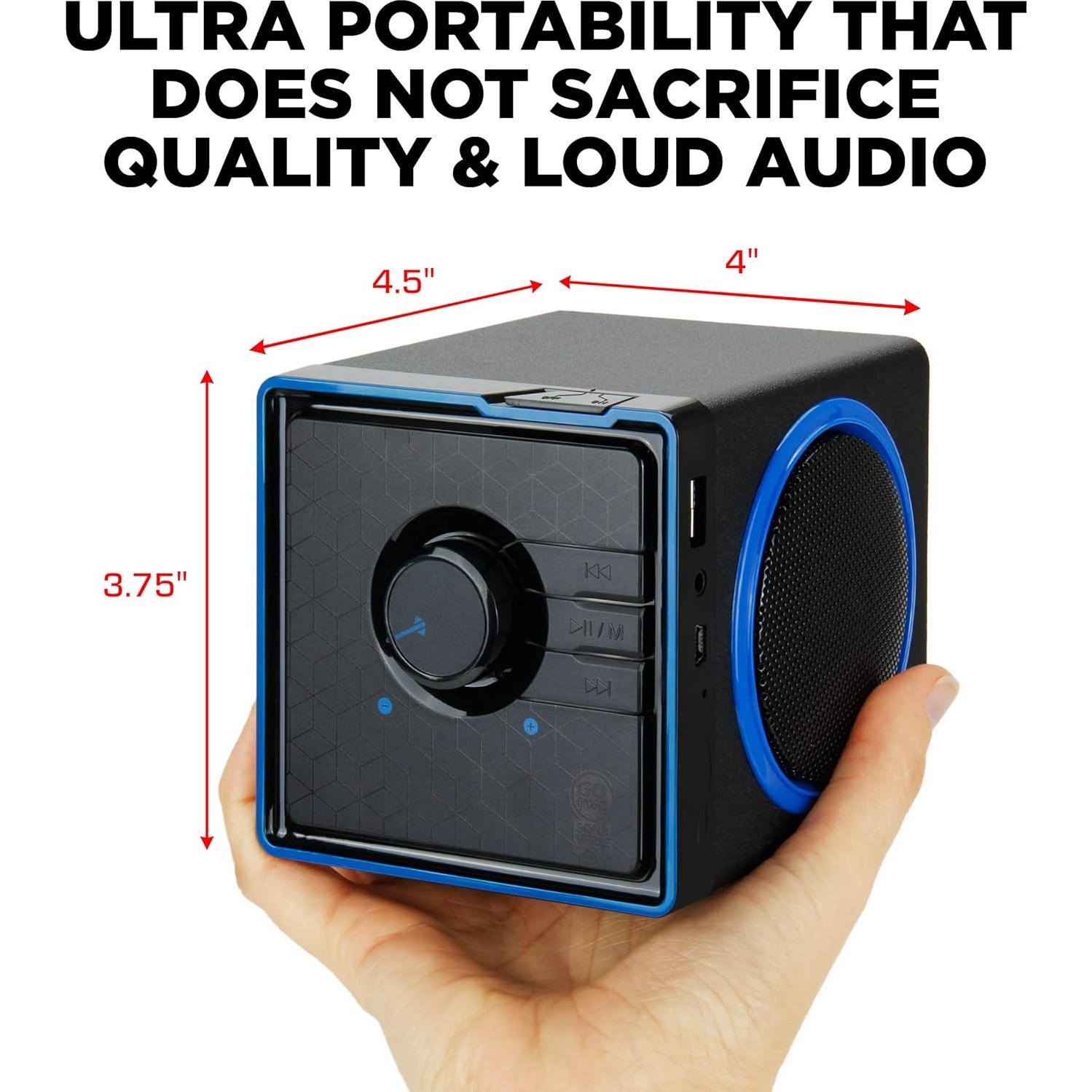 Altavoz Portátil GOgroove SonaVERSE BX - 12W, USB, AUX, Batería 5h