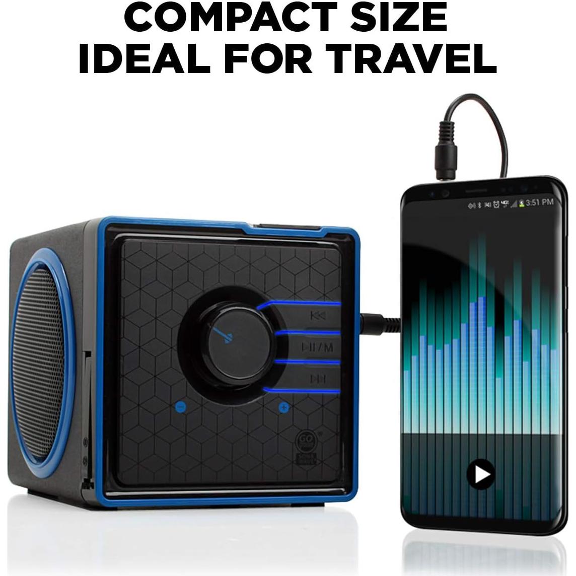 Altavoz Portátil GOgroove SonaVERSE BX - 12W, USB, AUX, Batería 5h