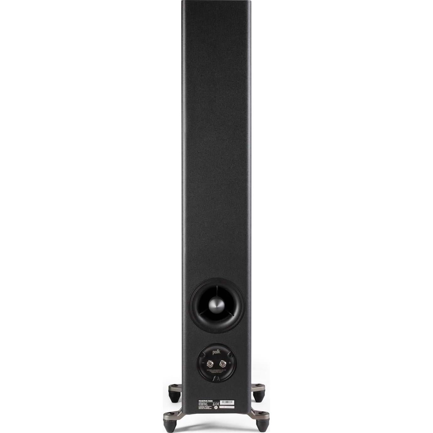 Altavoz de Torre Polk Audio Reserve R500, 5.25" Hi-Res Negro