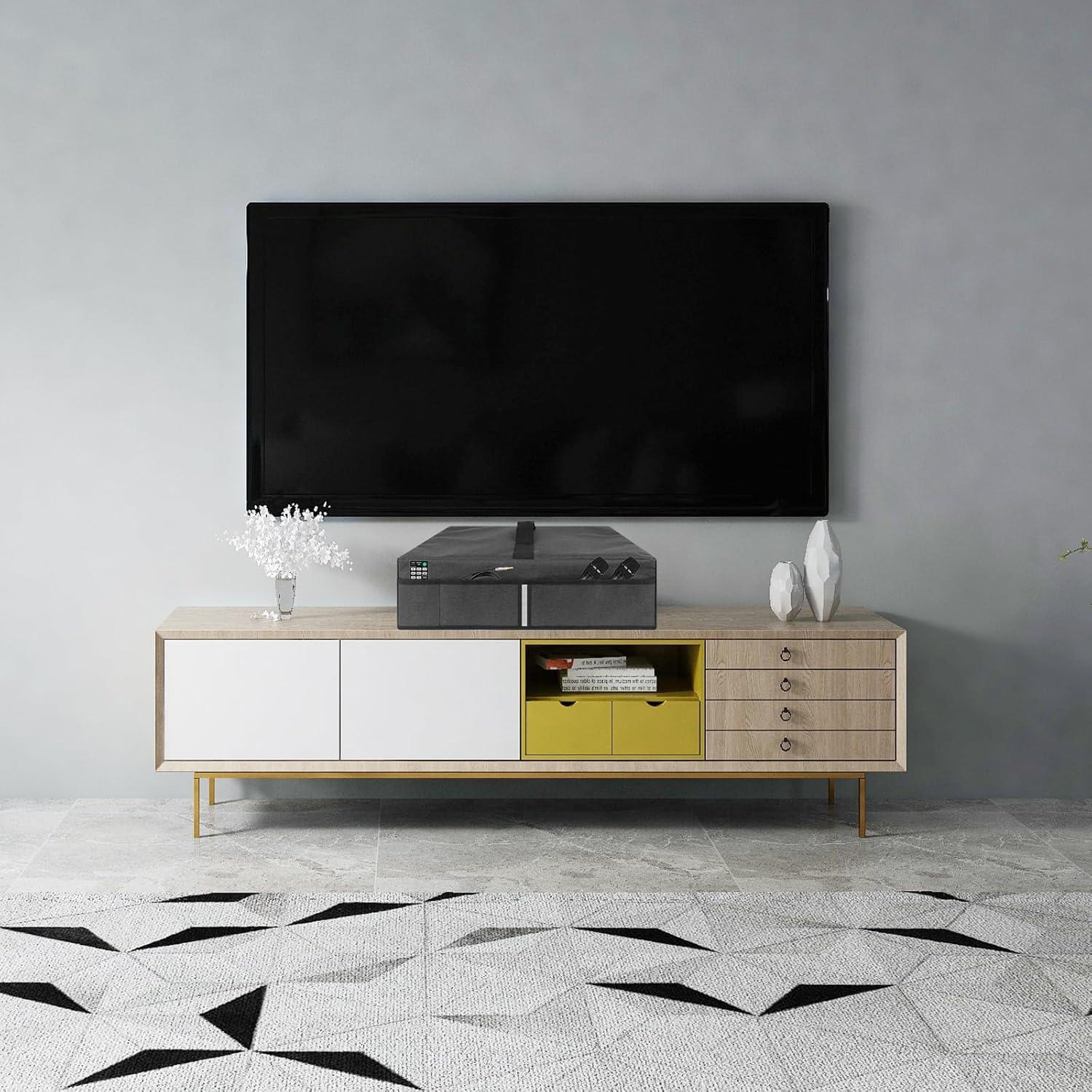 Cubierta de Polvo para Tocadiscos Kingshion 48x38x15cm