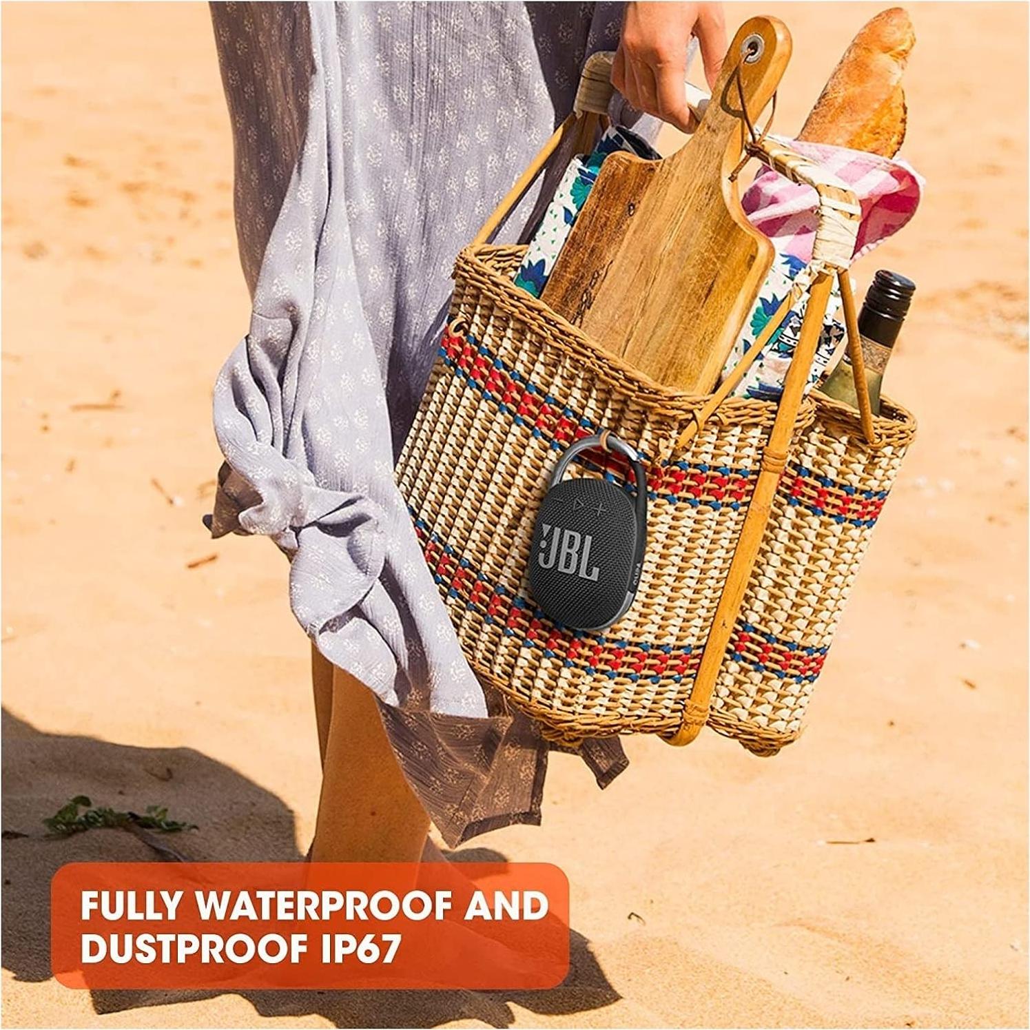 Paquete 2 Altavoces Bluetooth JBL Clip 4 Impermeables Verde