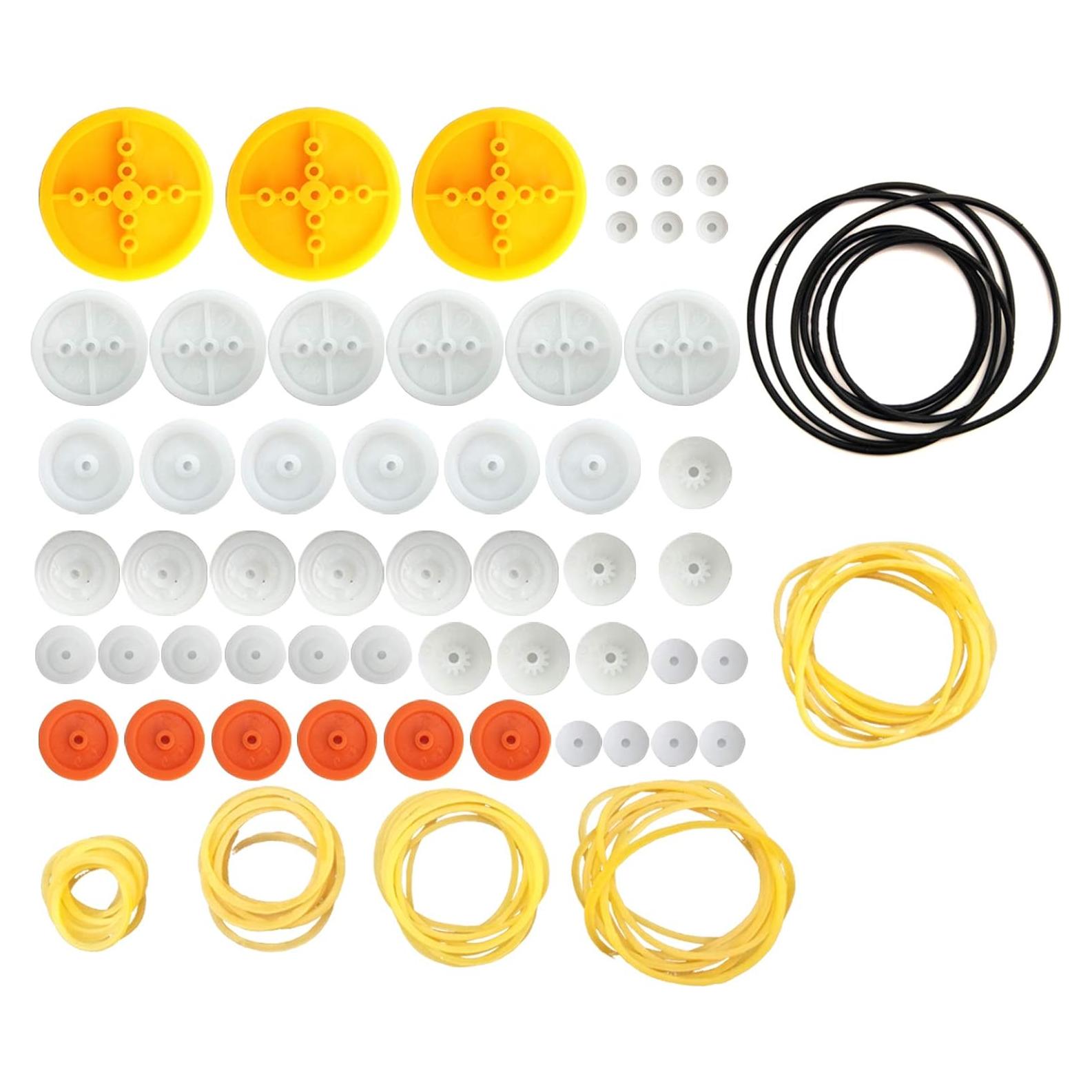 Kit de Poleas de Correa EUDAX 107 Piezas para Modelos DIY