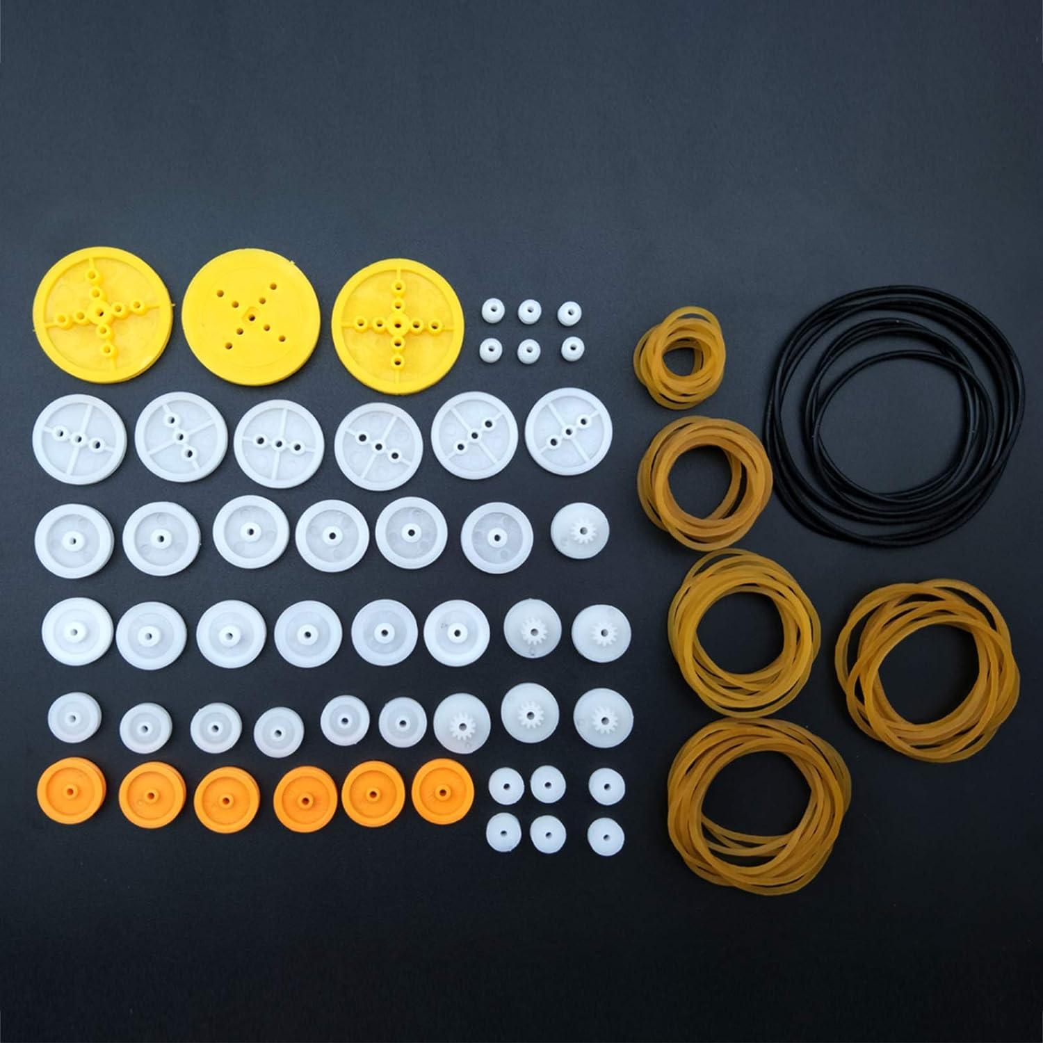 Kit de Poleas de Correa EUDAX 107 Piezas para Modelos DIY