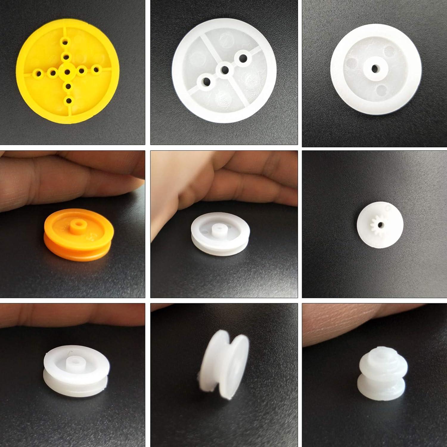 Kit de Poleas de Correa EUDAX 107 Piezas para Modelos DIY