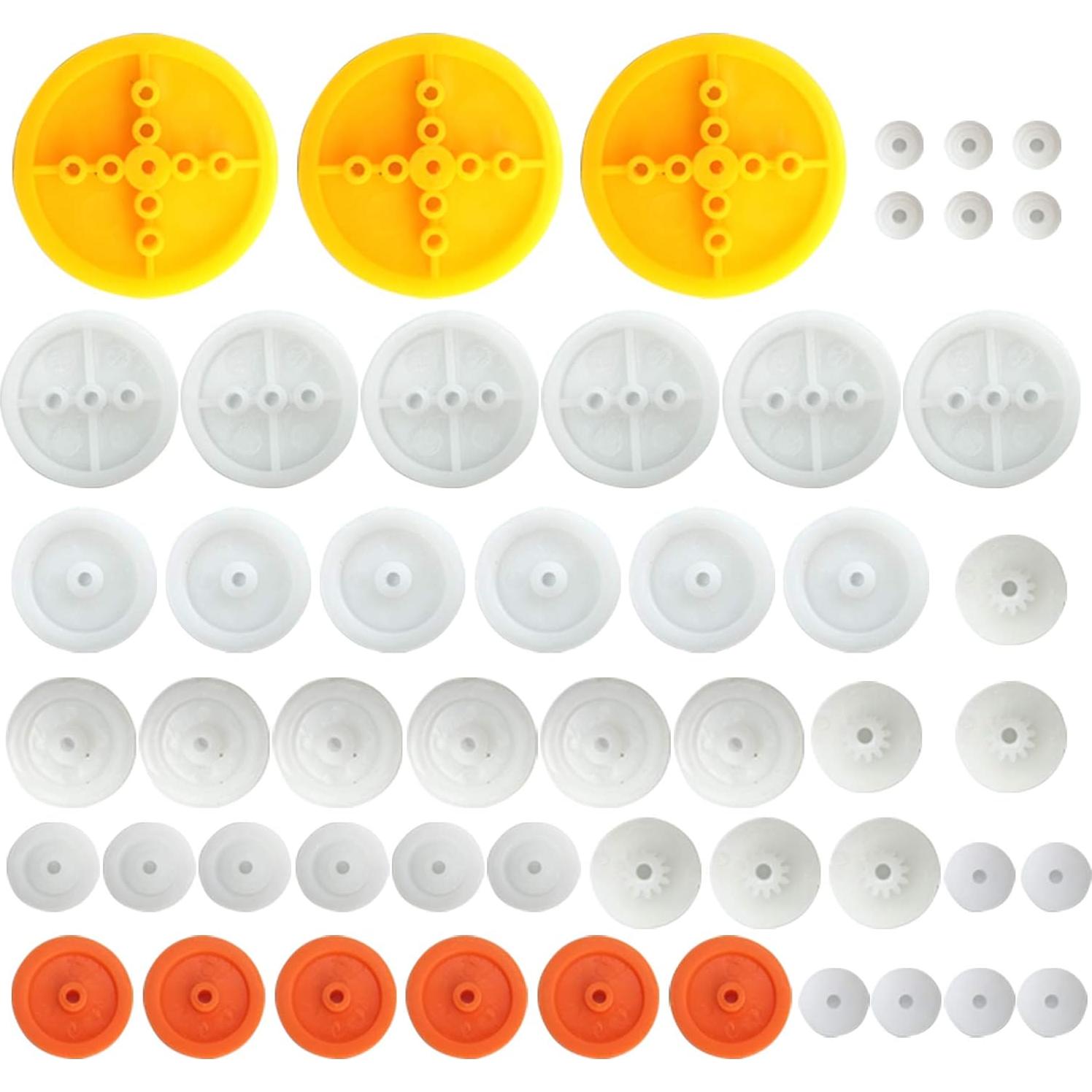 Kit de Poleas de Correa EUDAX 107 Piezas para Modelos DIY