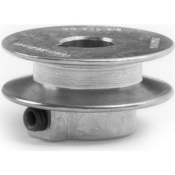 Polea de transmisión V-Groove Terre Products 2" diámetro