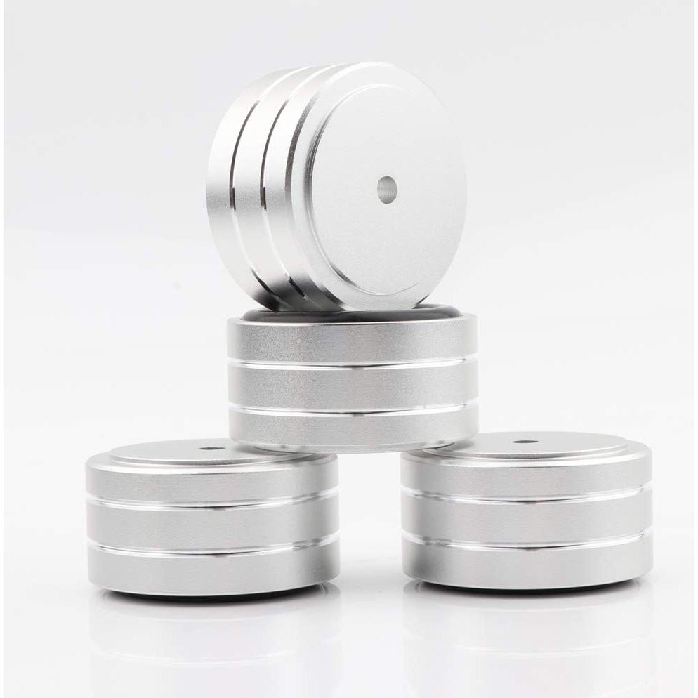 Pies de Aislamiento de Aluminio Monosaudio 40x20mm 4Pcs