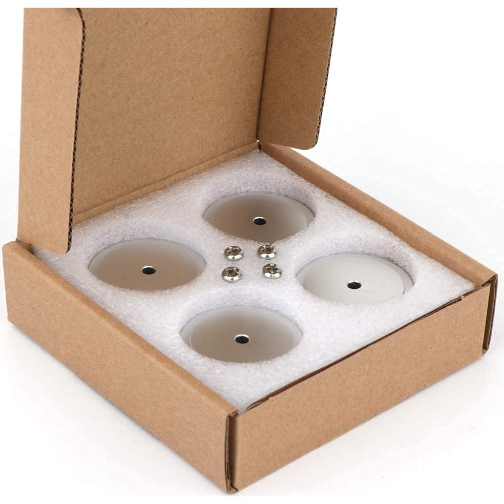 Pies de Aislamiento de Aluminio Monosaudio 40x20mm 4Pcs