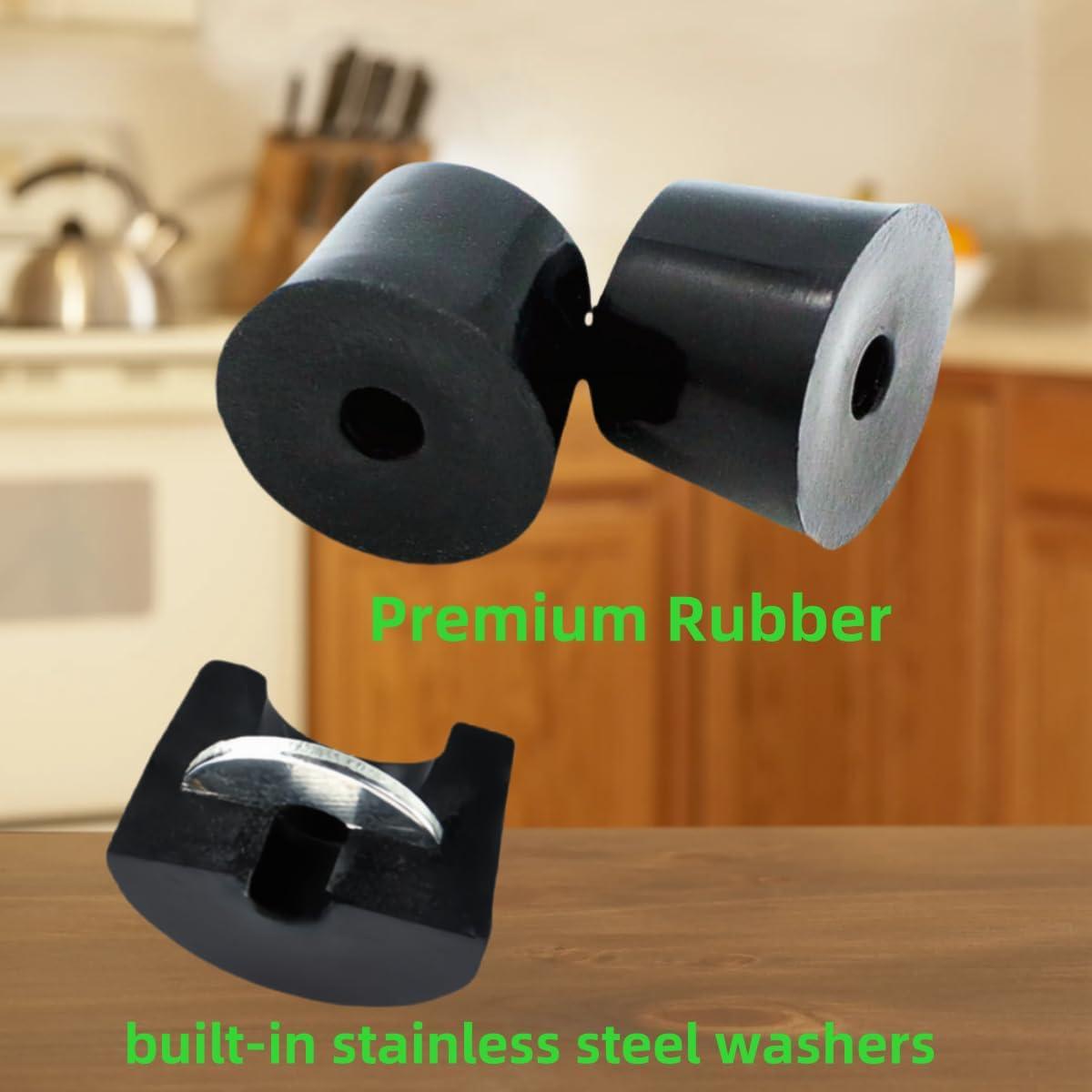 Pies de goma Funayama para altavoces y muebles - 4 piezas