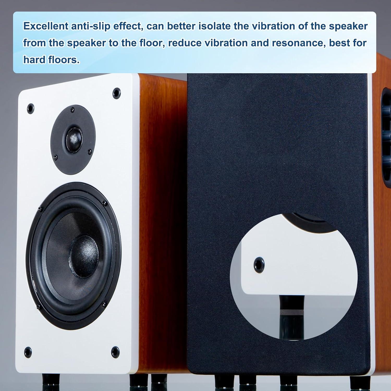 Pies de Aislamiento para Altavoces MECCANIXITY 30mmx8mm Negro