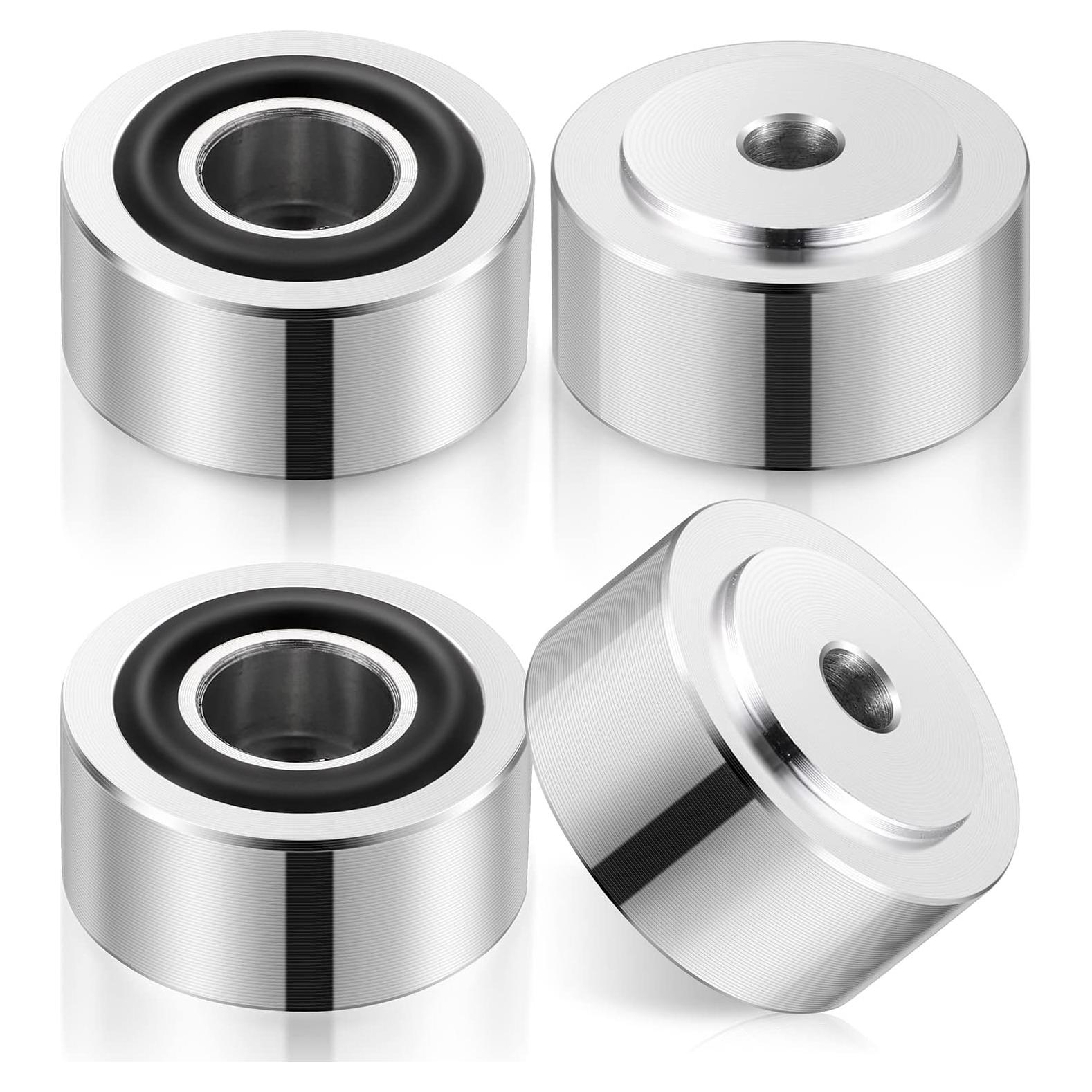 Pies de Aislamiento Facmogu para Altavoces - Aluminio 4 Piezas