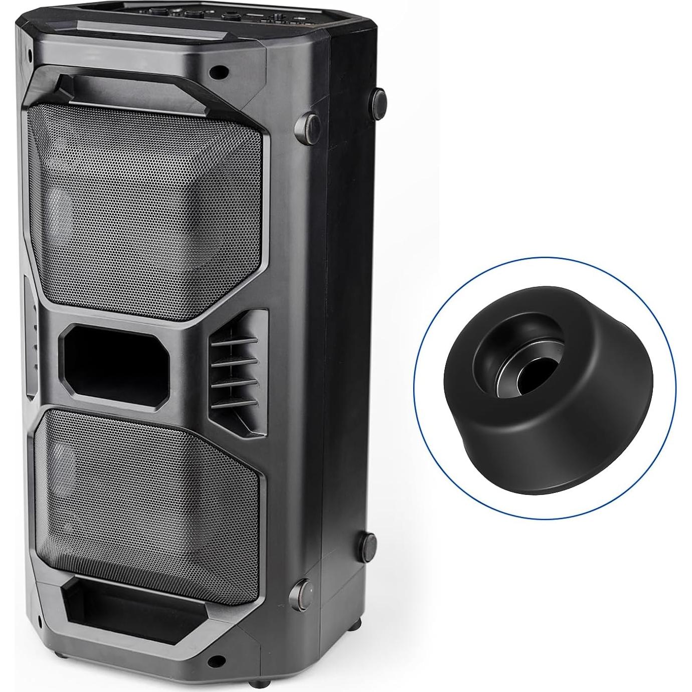 8 Almohadillas de Aislamiento de Goma QfwdfcTrenz para Audio