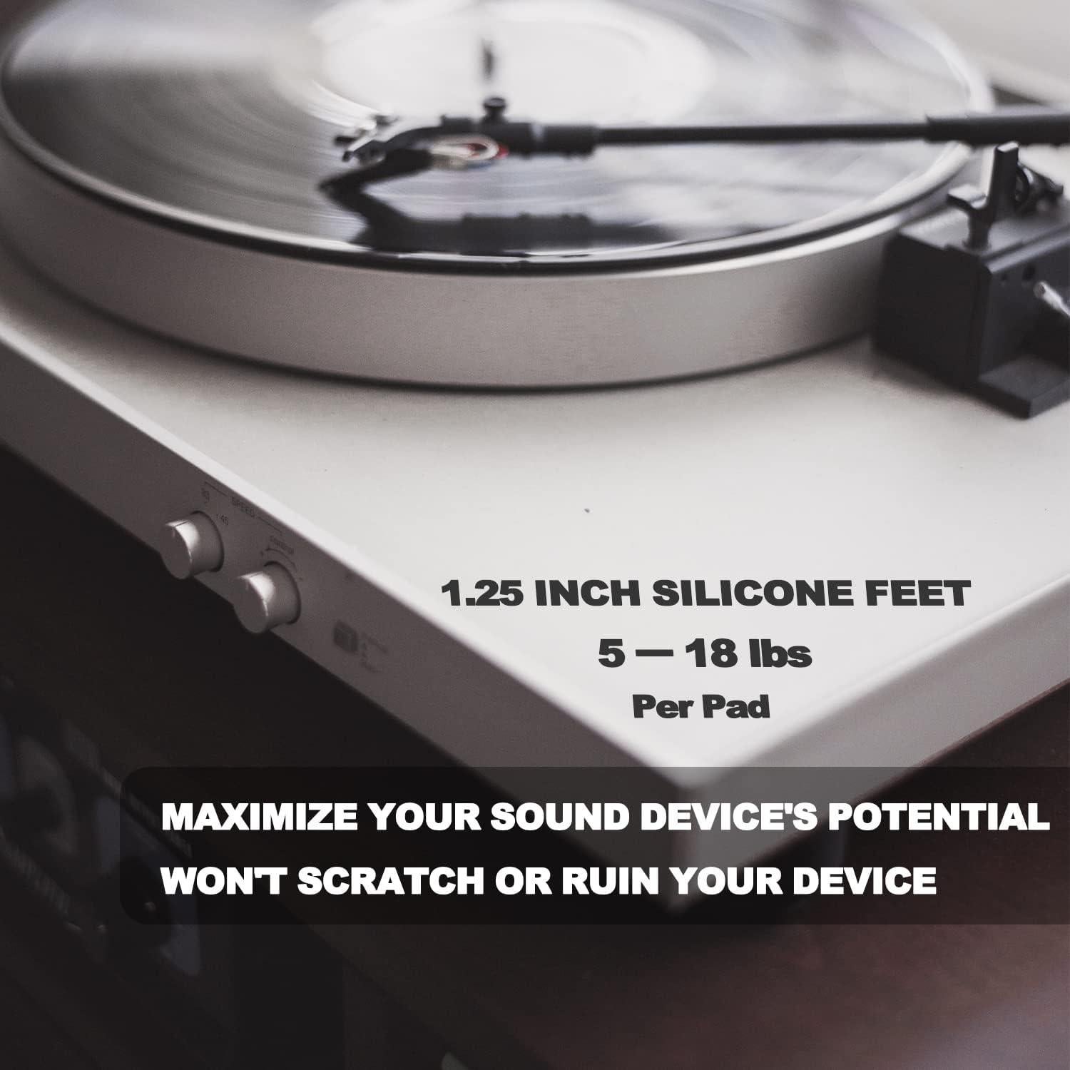 Almohadillas de Silicona Antideslizantes AZEAM 8 Pcs 3.2 cm