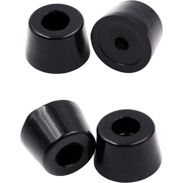 Pies de Aislamiento de Goma Sam&Johnny 4 Pcs - Negro